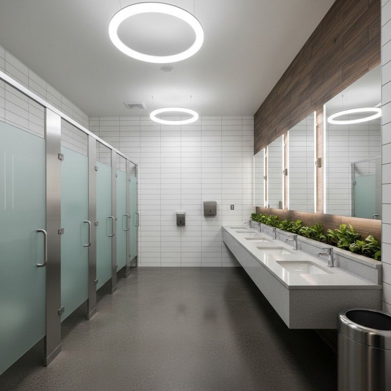Industrial Bathroom Renovation in Arvada, CO