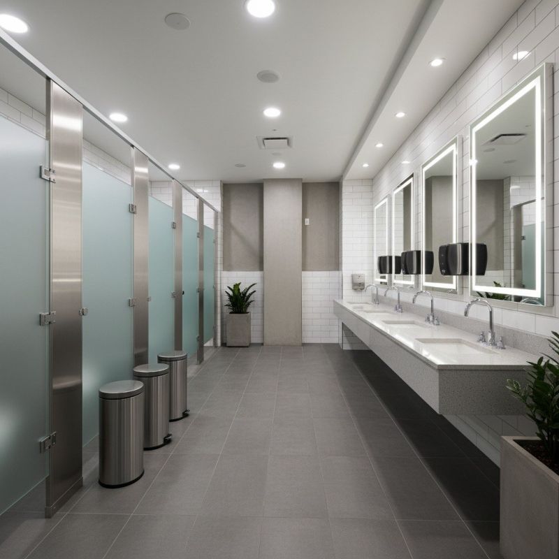 Office Bathroom Renovation in Arvada, CO