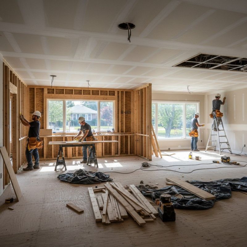 Stairwell Renovation in Littleton, CO